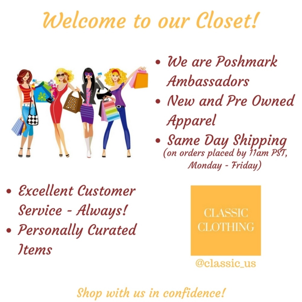 Welcome to our Closet on Poshmark!